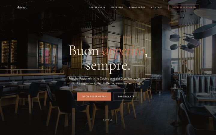 Konzeptbeispiel Gastronomie