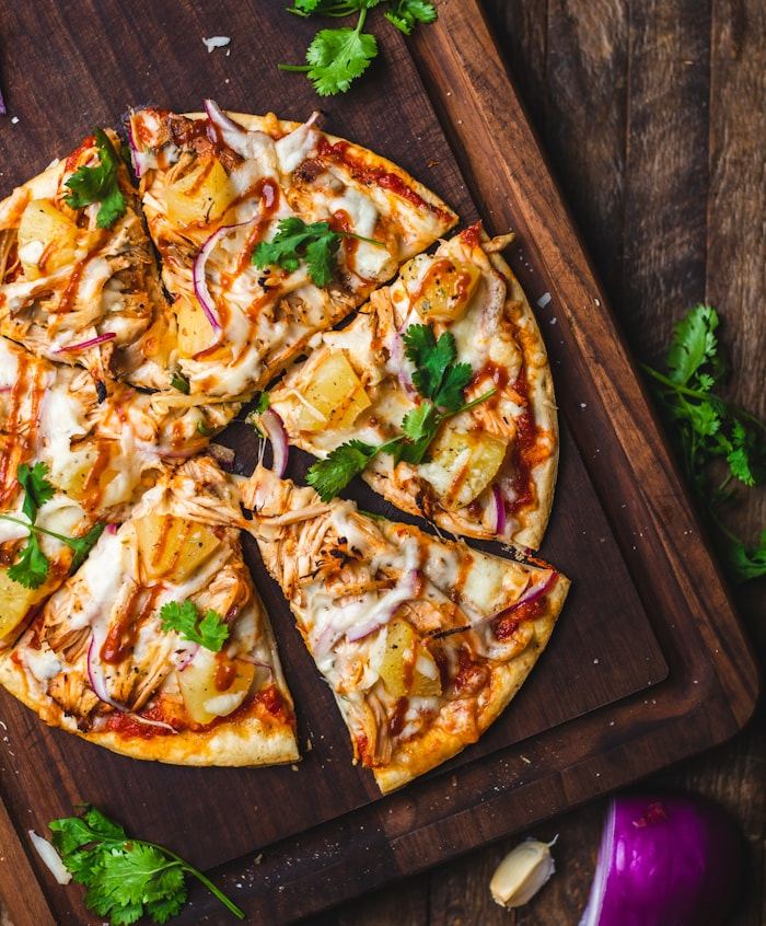 Pizza Margherita mit Büffelmozzarella